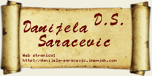 Danijela Saračević vizit kartica